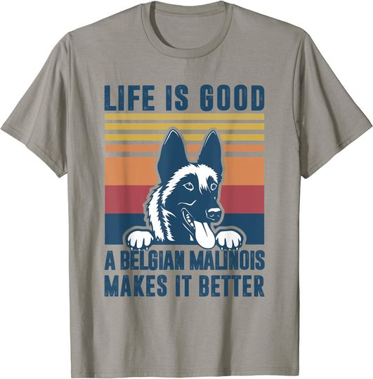 Discover Belgian Malinois Dog T Shirt