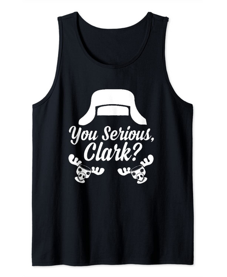 Discover You Serious Clark Christmas Day Tank Top