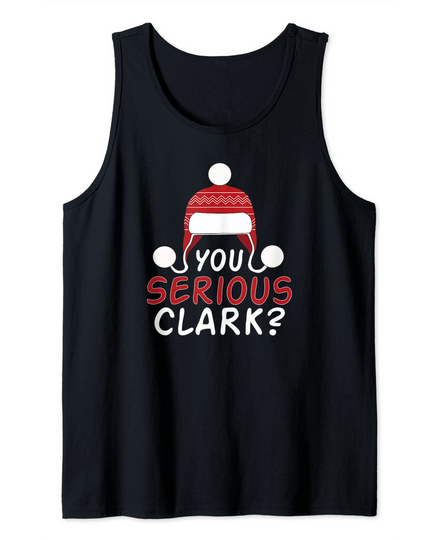 Discover You Serious Clark Christmas Day Tank Top