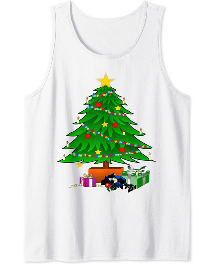 Discover Christmas Tree Tank Top
