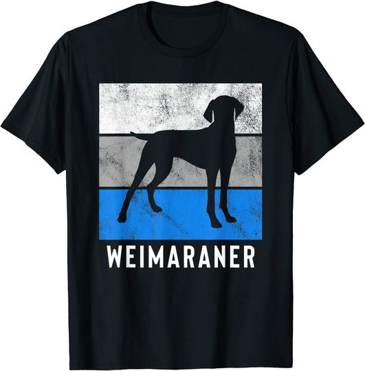 Discover Weimaraner Retro T Shirt