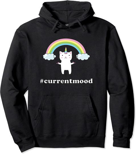 Discover CURRENT MOOD Rainbow Love Cute Pullover Hoodie