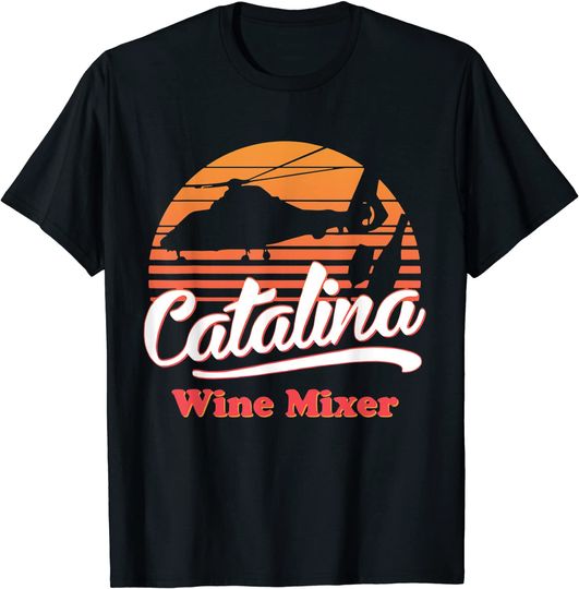 Discover Catalina Mixer Wine T-Shirt
