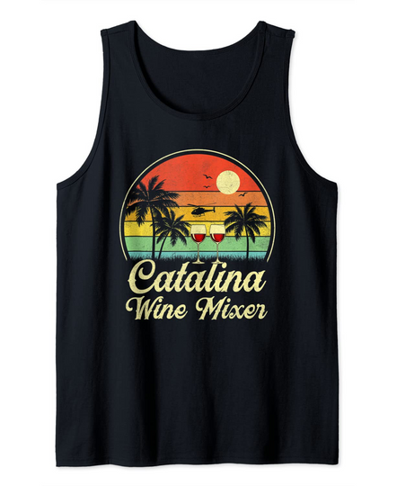 Discover Catalina Mixer Wine Prestige Worldwide Drinking Party Tank Top