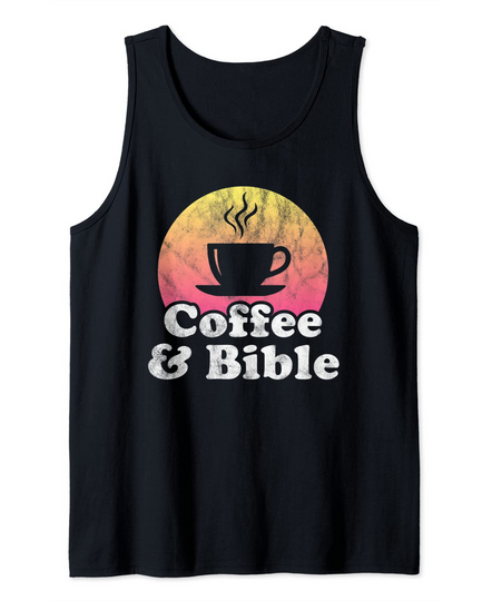 Discover Coffee and Bible Tank Top