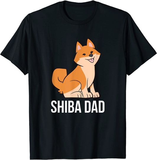 Discover Shiba Inu Father Dog Papa TShirt
