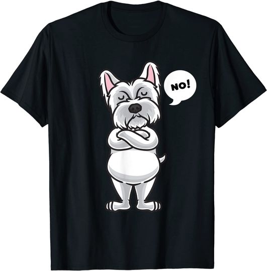 Discover Stubborn West Highland White Terrier Dog Shirt