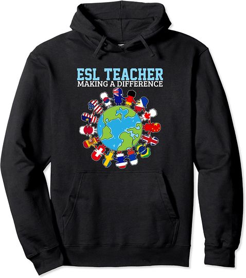 Discover ESL Teachers Making A Difference For Virtual Teacher Tutor Pullover Hoodie