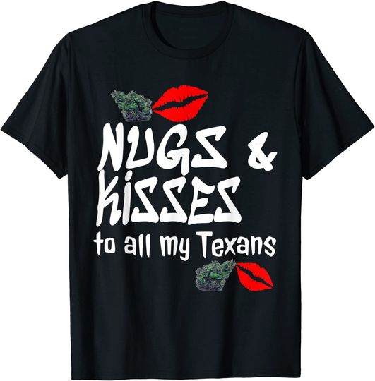 Discover Nugs And Kisses Texas Holidays Party Recreations Shirt