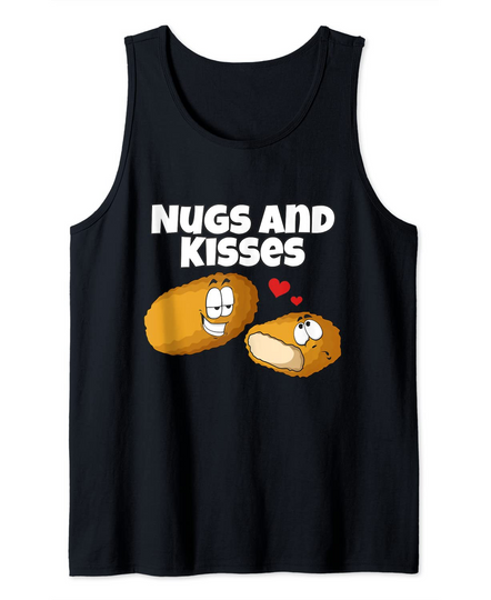 Discover Chicken Nugs And Kisses Hugs Retro Tank Top