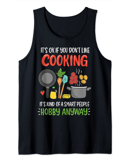 Discover Cooking Chef Cook Tank Top