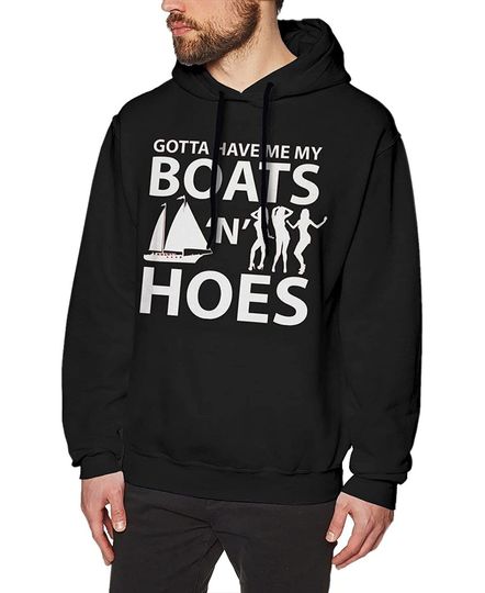 Discover Boats And Hoes Pullover Hoodie
