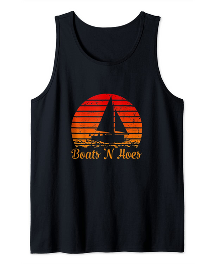 Discover Boats N Hoes Tank Top