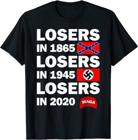 Discover George Clooney Losers In 1865 T-Shirt