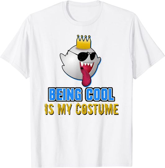 Discover Being Cool Is My Costume Halloween Horror T-Shirt
