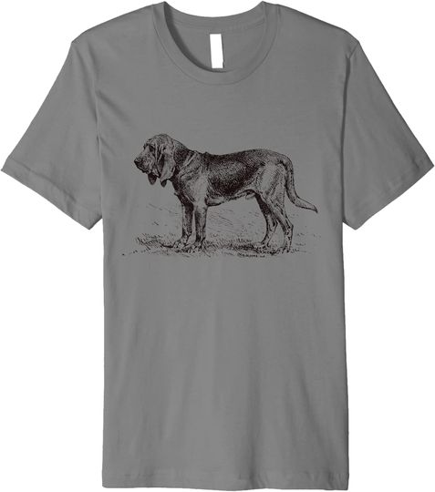Discover Vintage Bloodhound Dog Lover T-Shirt