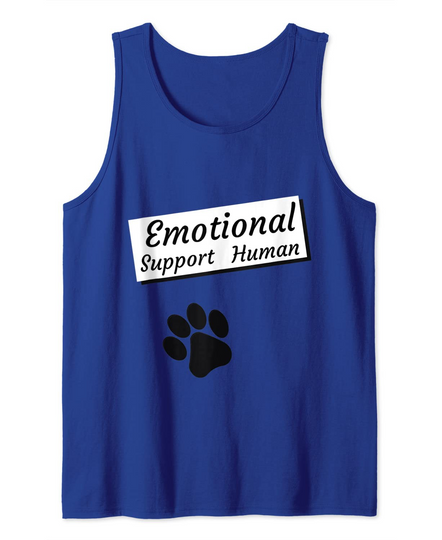 Discover Emotional Support Human Tank Top