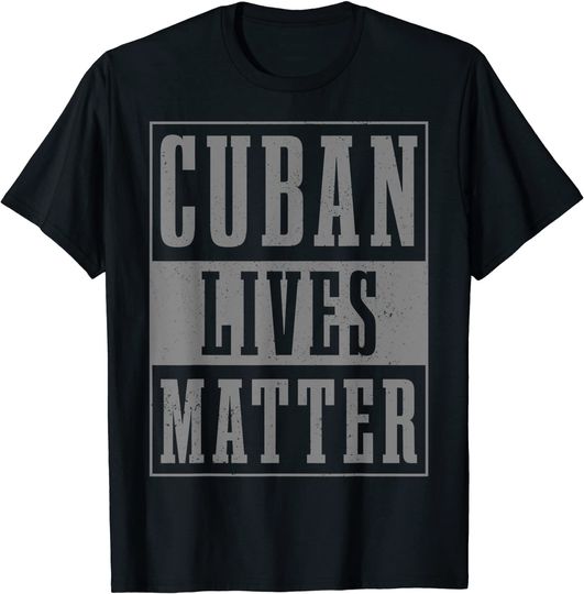Discover Cuban Lives Matter Pride Roots T-Shirt