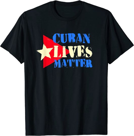 Discover Cuban Lives Matter Patria Y Vida T-Shirt