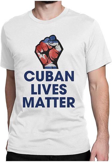 Discover Cuban Lives Matter Flag T-Shirt