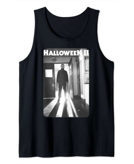 Discover Halloween 2 Michael Myers Faded Tank Top