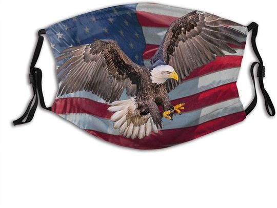 Discover Patriotic American Flag Face Mask