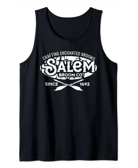 Discover Salem Broom Company Funny Halloween Tank Top