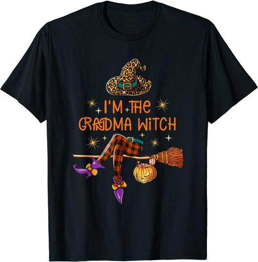 Discover I'm The Grandma Witch Halloween Grandma T-Shirt