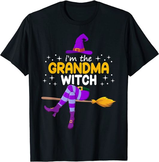 Discover Im The Grandma Witch Halloween Family Matching Group Costume T-Shirt