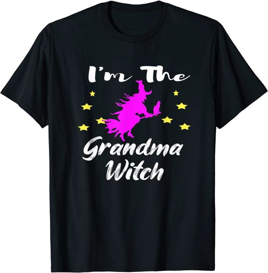 Discover Im The Grandma Witch Halloween T-Shirt