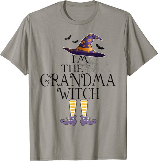 Discover I’m The Grandma Witch Halloween matching group T-Shirt