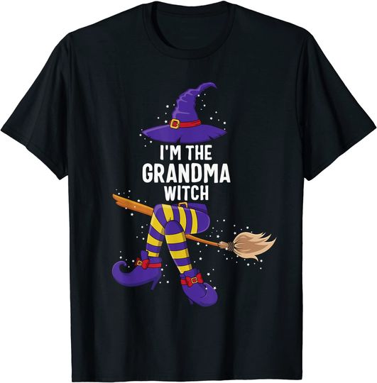 Discover Im the Grandma Witch Halloween Matching Group Costume T-Shirt