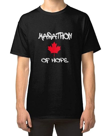 Discover Marathon Of Hope Terry Fox Classic T-Shirt