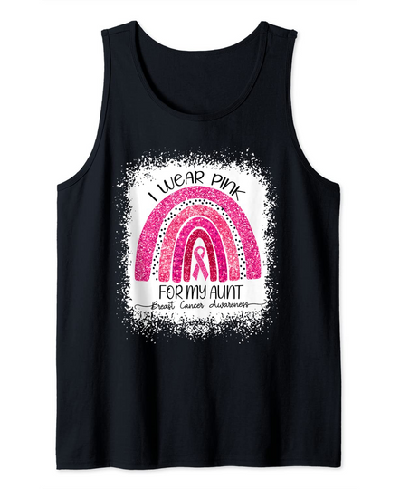 Discover I Wear Pink For My Aunt | Breast Cancer Tank Top
