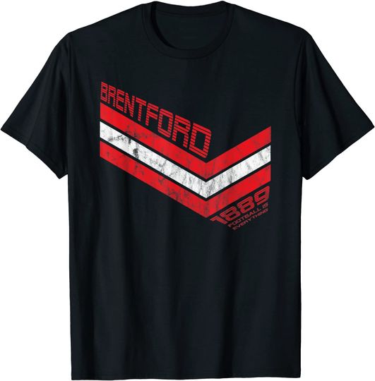 Discover Football Is Everything Brentford 80s Retro T-Shirt