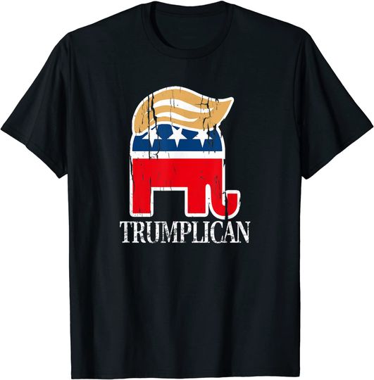 Discover Trumplican Trump Elephant Hair Toupee T Shirt