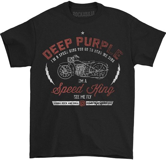 Discover Deep Purple Speed King T-Shirt