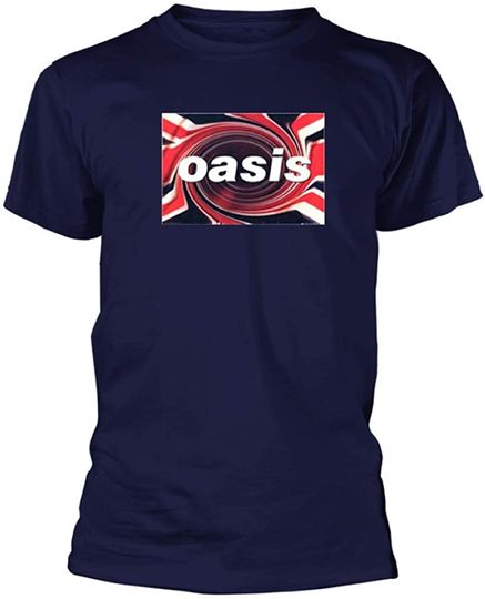 Discover Oasis Union Jack T-Shirt