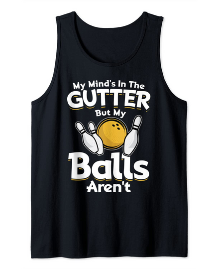 Discover Funny Gift For Bowling Lover Men And Women Bowler Tank Top