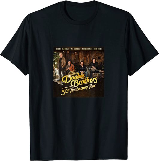 Discover The Doobie Brothers Doobie arst brothers vintage band 50th anniversary T-Shirt