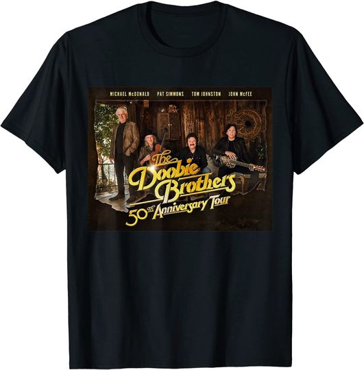 Discover The Doobie Brothers 50 th Anniversary Doobie Tshirt