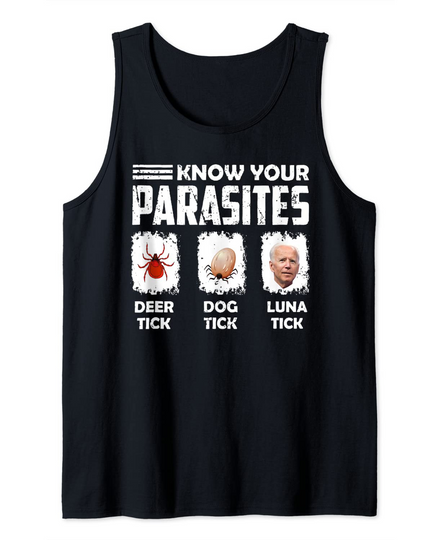 Discover Know Your Parasites Republican Trump Support Tank Top