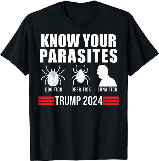 Discover Funny Know Your Parasites Funny Halloween T-shirt