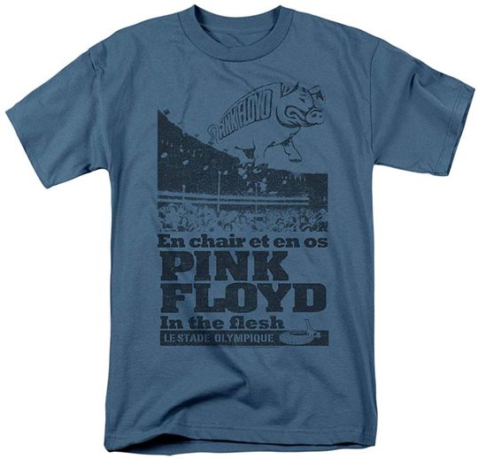 Discover Popfunk Classic The Pink Floyd Live T Shirt