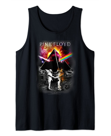 Discover Pink Floyd Dark Side of the Moon Astronaut Tank Top