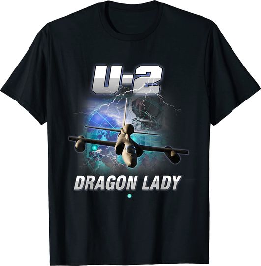 Discover U-2 Dragon Lady T-Shirt Gift Veteran Tee T-Shirt