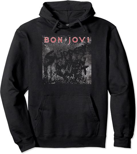 Discover Bon Jovi Slippery Cover Pullover Hoodie