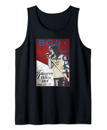 Discover Bon Jovi 86 Tour Tank Top