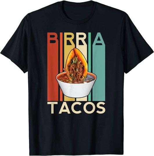 Discover Birria Tacos Mexican Beef Stew Mexican Chivo Truck Street T-Shirt