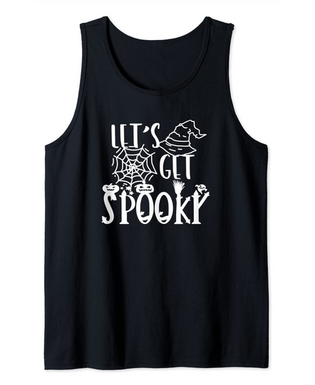 Discover Let's Get Spooky Happy Halloween - Trick or Treat - Cute Tank Top